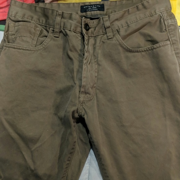 Matchstick Khaki Pants - Picture 1 of 2